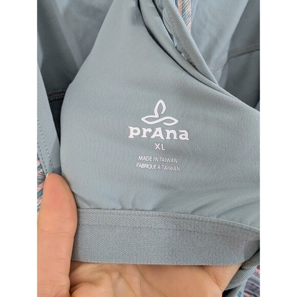 prAna Ardor Dress Size XL Agave Samba Green Geometric Print Tennis Outdoor - Picture 3 of 5